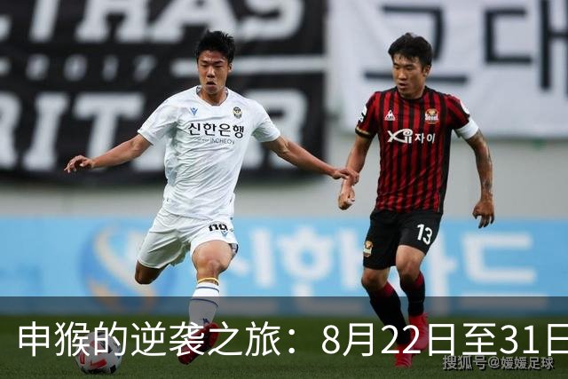 申猴的逆袭之旅：8月22日至31日，机会来临，别犹豫